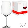 Spiegelau, Style, 4 шт. х 630 л, Шпигелау, Набор бокалов для красного вина, хрусталь