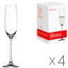 Spiegelau Salute Champagne Flute, 210 мл, Шпігелау, Келих для шампанського, 4 шт.