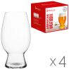 Spiegelau, Craft Beer Glasses, 4 шт. х 750 мл, Набір келихів для пива, кришталь