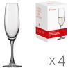 Spiegelau Wine Lovers, 190 мл х 4 шт, Набір келихів, для шампанського, кришталь