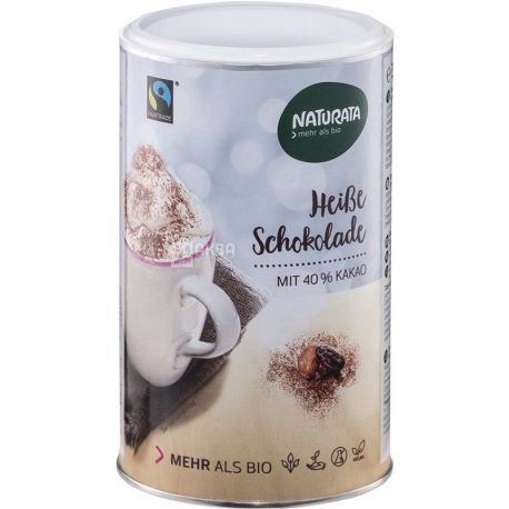 Naturata, Hot Organic Chocolate, 350 g