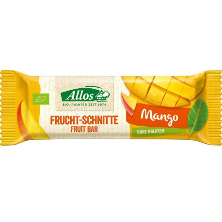 Allos, Organic Bar, Mango, 30 g