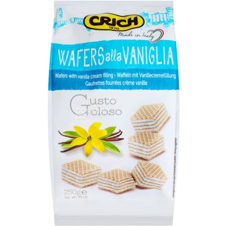 Crich, 250 g, Crich, Vanilla Wafers