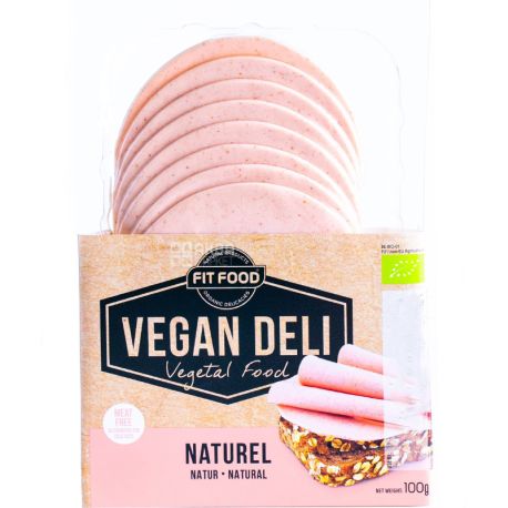 Vegan Deli, Sliced ​​vegan sliced ​​sausage, 100 g