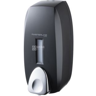 Bisk, Masterline, Подвесной дозатор для мыла-пены, 750 мл, черный