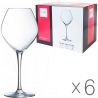 Eclat Wine Emotions, 470 мл х 6 шт, Еклат, Набір бокалів, для вина, кришталь