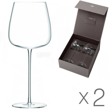 LSA International, Wine Culture, 2 Pack, Red Wine Goblet Set, Glass, 715 ml