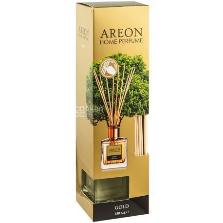 Areon, Home Perfume Lux, Gold, 150 мл, Аромадиффузор, Люкс Золото
