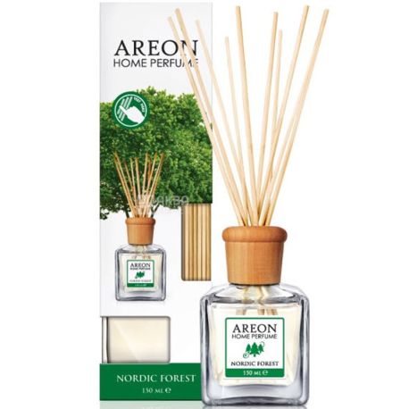 Areon Home Perfume Nordic Forest, 150 ml, Fragrant Diffuser, Northern Forest