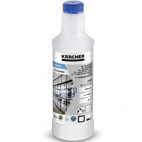 Karcher CA 40 R, 500 мл, Засіб для очищення скла та інших поверхонь