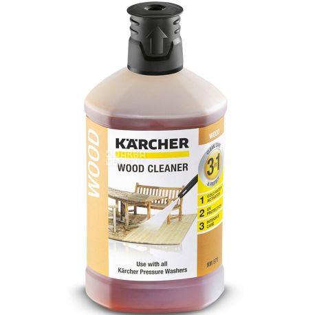 Karcher, Wood cleaner, 500 мл, Засіб для чищення деревини 3в1