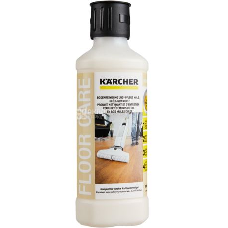Karcher RM 535, 500 ml, Detergent for the maintenance of waxed wood floors