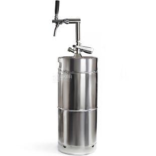 H2Plus, 18 л, Водородная вода, кег с нержавеющей стали