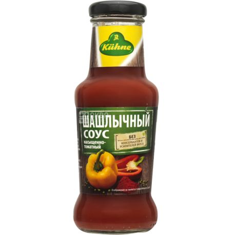 Kuhne, 250 мл, Соус Шашличний, насичено-томатний
