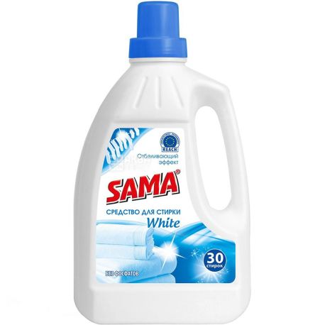 Sama, 1500g, laundry detergent, for white things