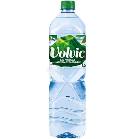 Volvic, non-carbonated mineral water, 1.5 l, PAT