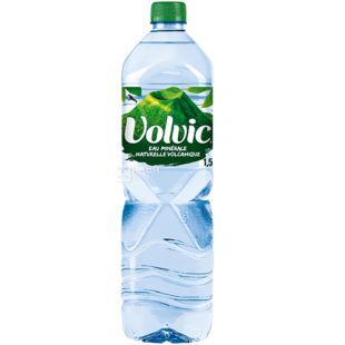 Volvic, 1,5 л, Волвік, Вода мінеральна негазована, ПЕТ