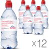 Evian, Спорт, 0,75 л, Упаковка 12 шт., Евіан, Вода негазована, ПЕТ