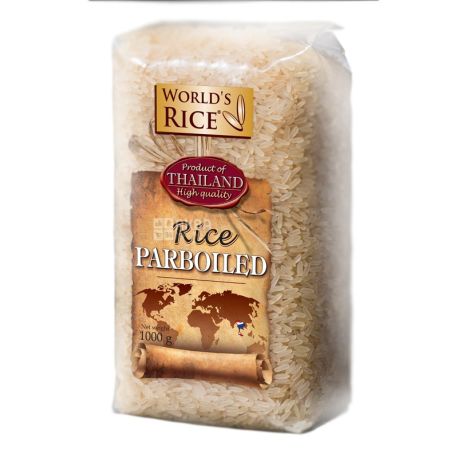 World's Rice, 1 kg, Rice, Parboild