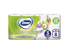 Zewa Deluxe Camomile Comfort, 8 рул., Туалетний папір Зева Делюкс ...