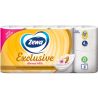 Zewa Exclusive Almond Milk, 8 рул., Туалетная бумага Зева Эксклюзив, Миндальное молочко, 4-х слойная