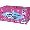 Zewa Everyday, 100 шт., Серветки для обличчя Зева Еврідей, 2-х шарові, 19х21 см, білі