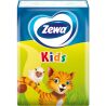 Zewa Kids, 10 шт., Хусточки носові паперові Зева, Дитячі, 2-х шарові
