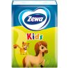 Zewa Kids, 10 шт., Хусточки носові паперові Зева, Дитячі, 2-х шарові