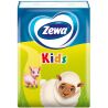 Zewa Kids, 10 шт., Хусточки носові паперові Зева, Дитячі, 2-х шарові