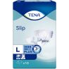 Tena Slip Plus, 10 шт, Подгузники для взрослых, L, 6 капель