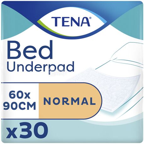 Tena, 30 pcs., 60x90 cm, Disposable diapers, Bed Normal, m / s