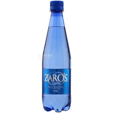 ZARO'S, 0.5 l, Mineral water, natural gas, PET