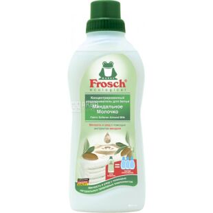 Frosch Миндальное Молочко, 750 мл, Кондиционер - ополаскиватель, для белья, концентрат