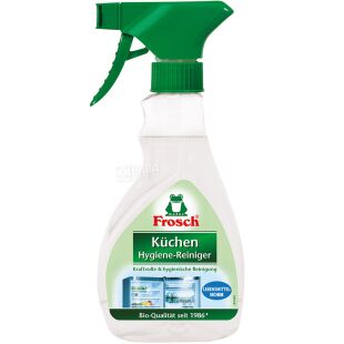 Frosch, 300 мл, Гигиенический очиститель для кухни, с распылителем