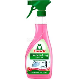 Frosch, 500 мл, Засіб для виведення вапняного нальоту, Малина