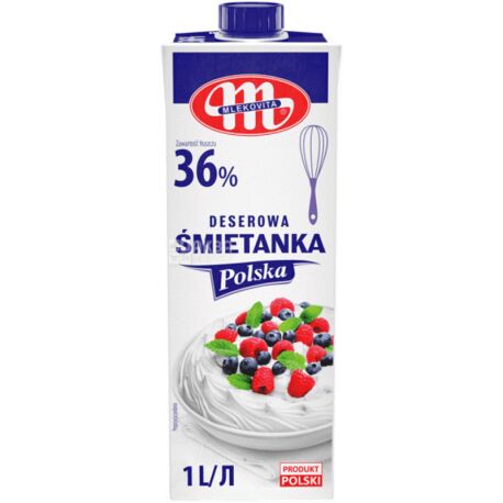 Mlekovita, cream 36%, 1000 ml