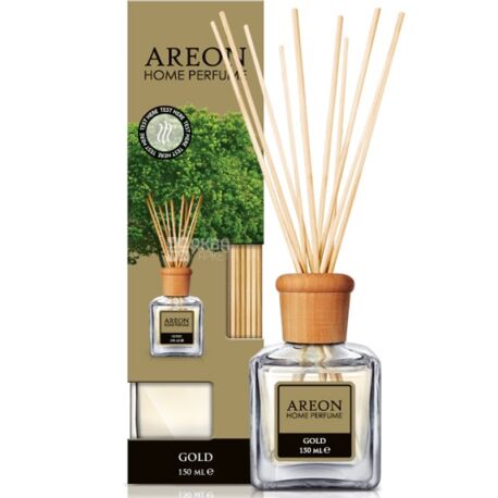 Areon, Home Perfume Lux, Gold, 150 мл, Аромадиффузор, Люкс Золото