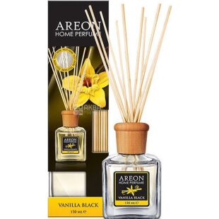 Areon, Home Perfume, Vanilla Black, 150 мл, Аромадифузор, Чорна ваніль