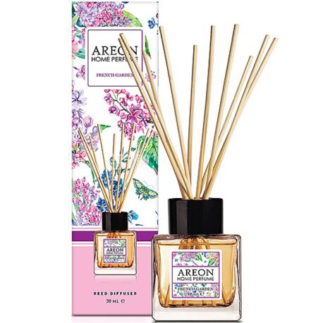 Areon, Home Perfume Botanic, French Garden, 50 мл, Освежитель воздуха, аромадиффузор, Французский сад