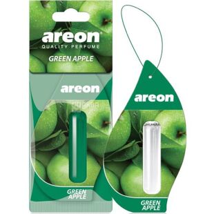 Areon Ref Liquid Green Apple, 5 мл, Освіжувач повітря, підвісний, Зелене яблуко