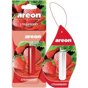 Areon Liquid Strawberry, 5 мл, Освіжувач повітря, підвісний, полуниця
