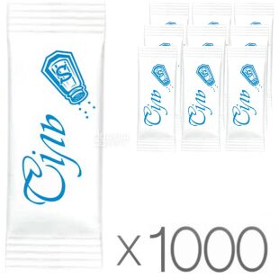 Аскания, 1000 шт. х 1 г, Соль поваренная, в стиках 