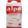 Alpe, Waterproof Gentle, 10 шт., Пластир водостійкий, ніжний, класичний, 76 мм х 19 мм