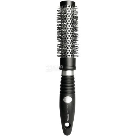 Titania, Гребінець-брашинг, для укладання волосся, з гумовою ручкою, d-4 см, 24,5 см