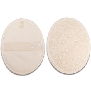 Titania, Мочалка для душа, натуральная, средней жесткости