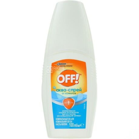 Off !, 100 ml, Aqua mosquito spray