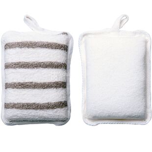 Titania, Мочалка, банна, масажна, в формі блоку, 10х12х4 см