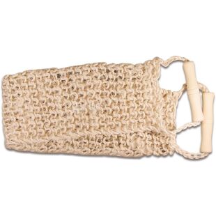 Titania, Мочалка банна масажна, у вигляді ременя з ручками, з натуральних волокон агави