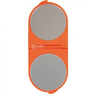 Titania, 1 шт., Зеркало карманное складное, с увеличением х 2, d- 6 см, в ассортименте