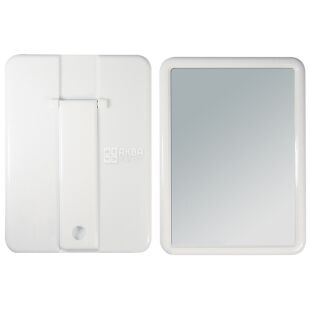 Titania, Зеркало прямоугольное одностороннее, настольное, 13 х 18 см 